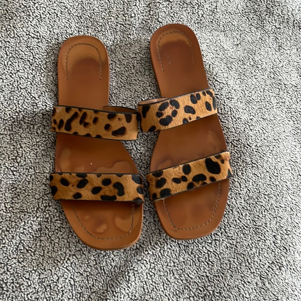 Zara Animal Print Sandal